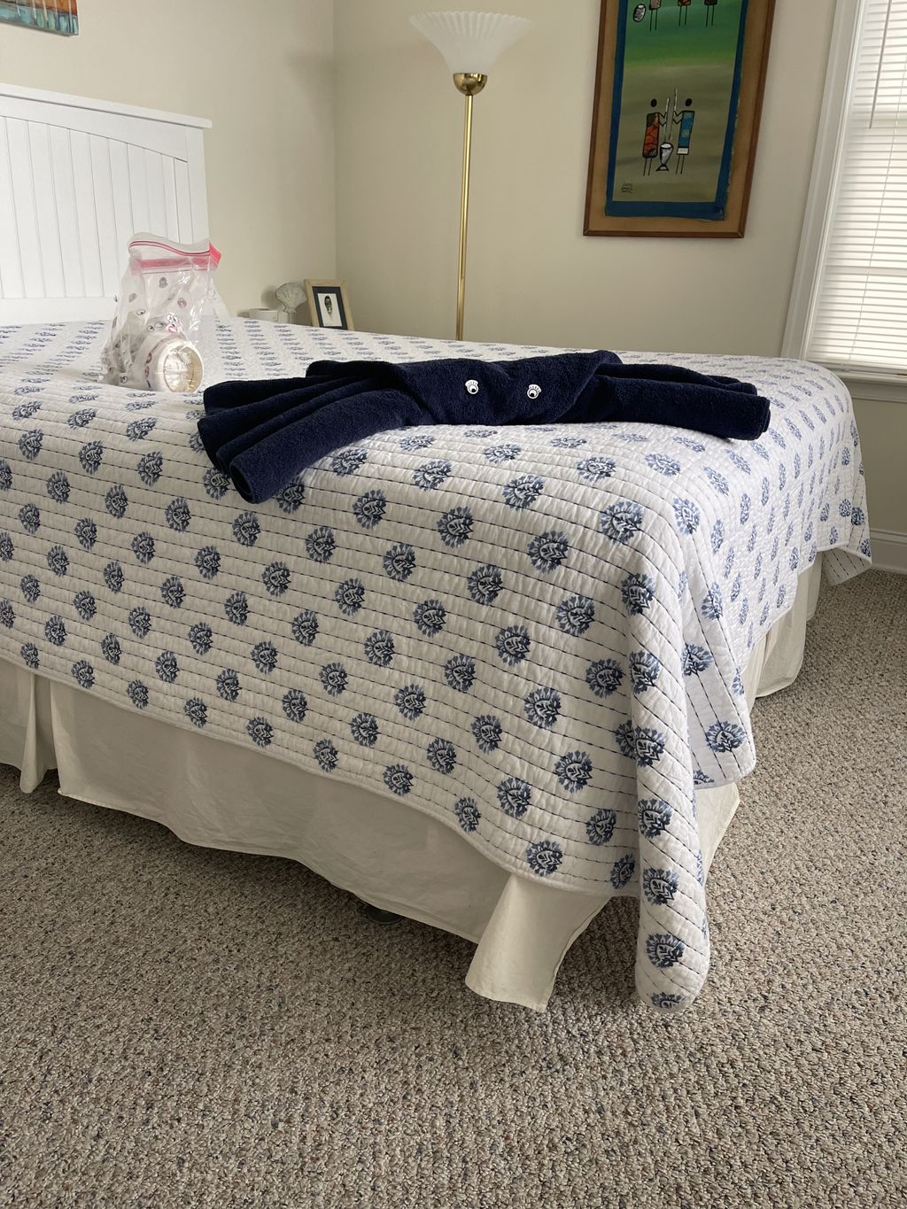 Crab towel