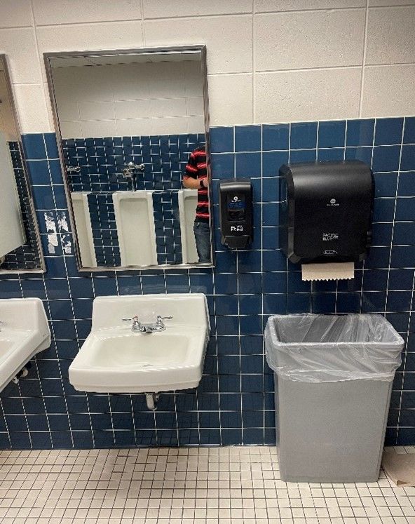 Washroom Dispenser Installation