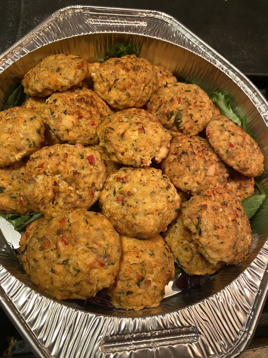 Salmon cakes 