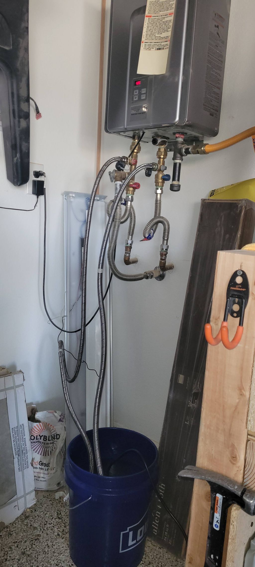 tankless water heater flush 