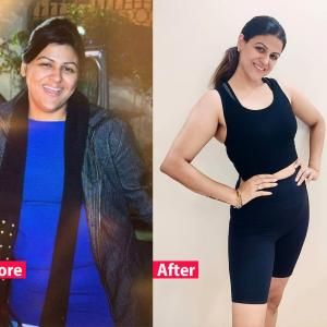 Before 241  After 195  (50 pounds )