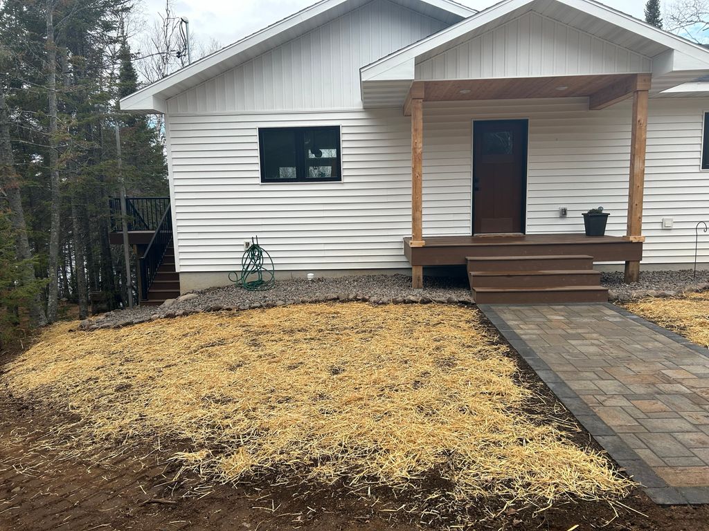 Paver sidewalk