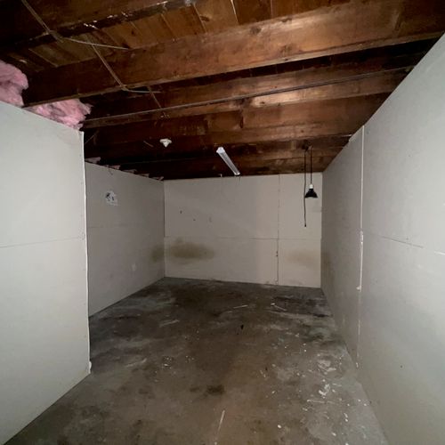 Before basement 