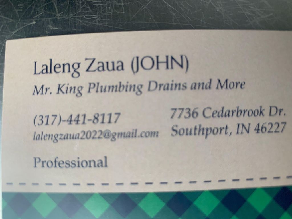MR KING Plumbing and drains LLC