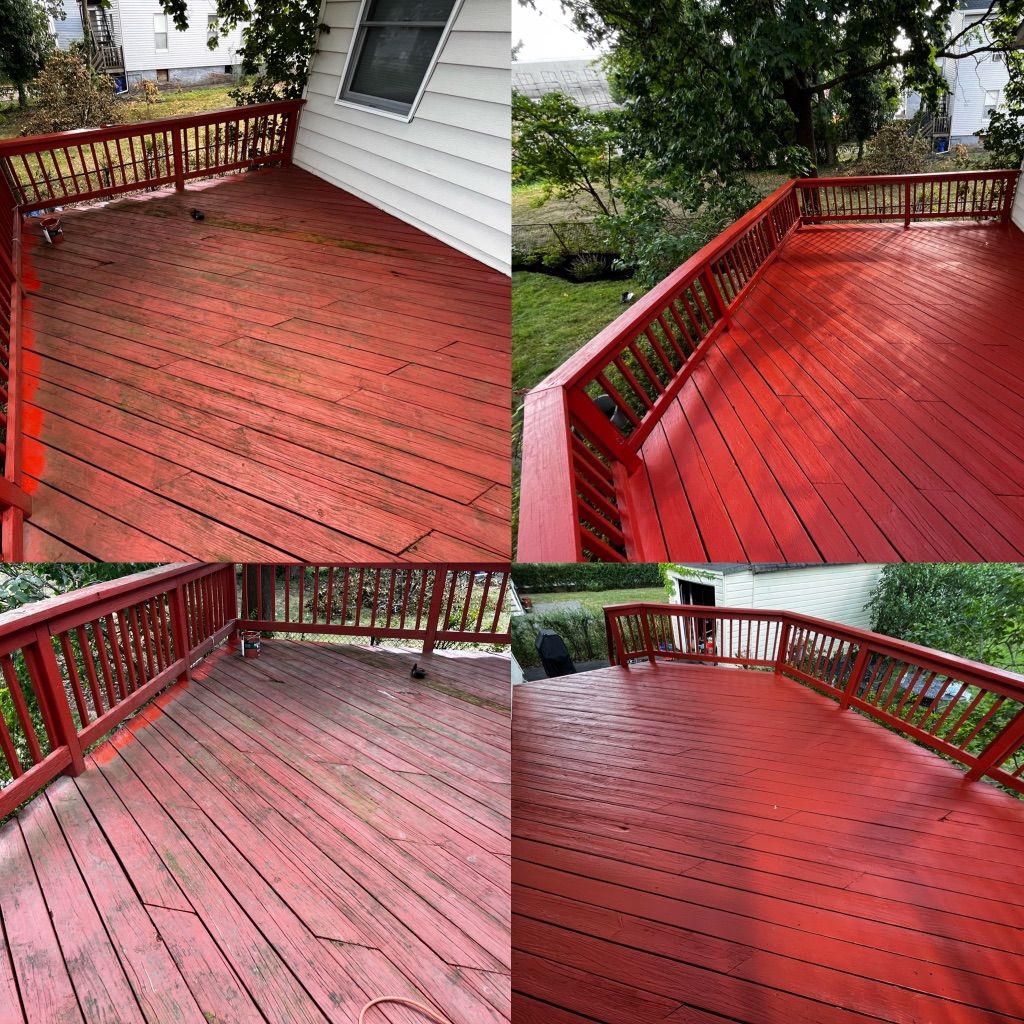 Pressure wash/ Paint Job