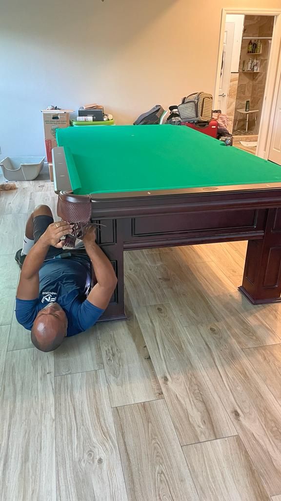 Pool Table Moving