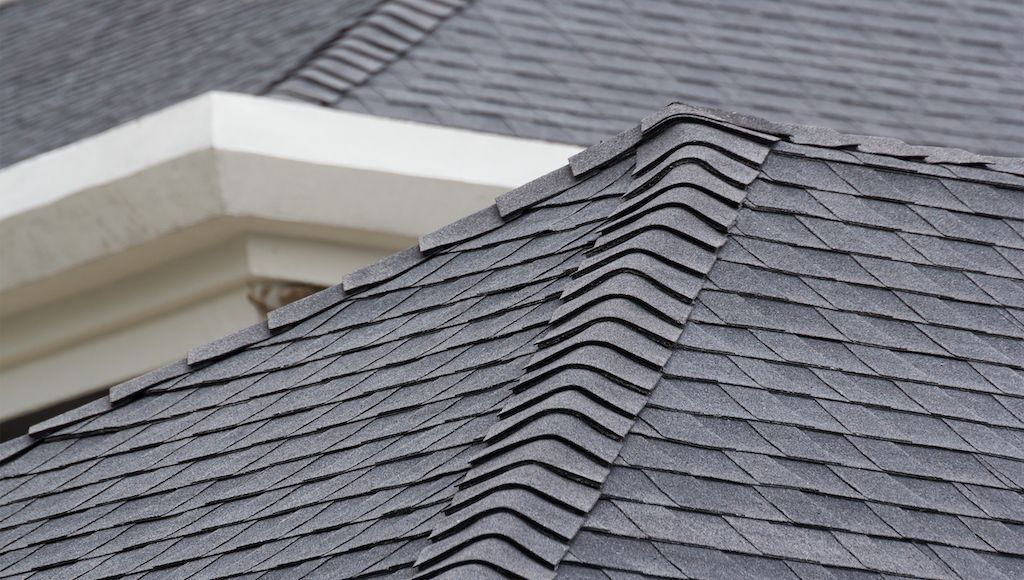 gray asphalt shingle roof