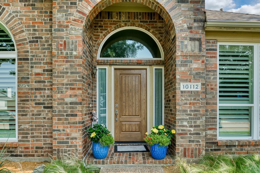 New ProVia Fiberglass entry door with sidelites an