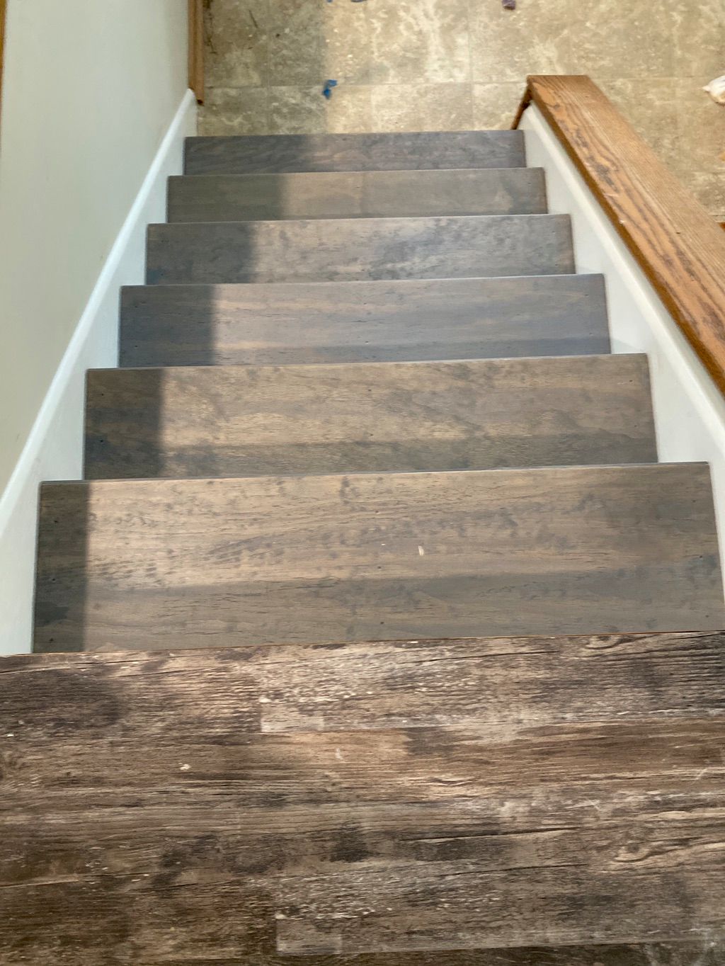 Customer stated they wanted the stairs to match th