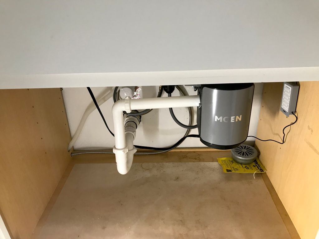 Kitchen sink repipe