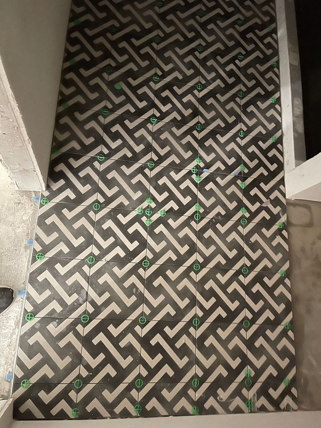 Custom floor install. 