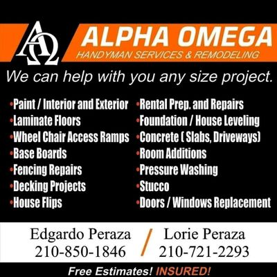 Avatar for Alpha Omega Handyman And Remodeling