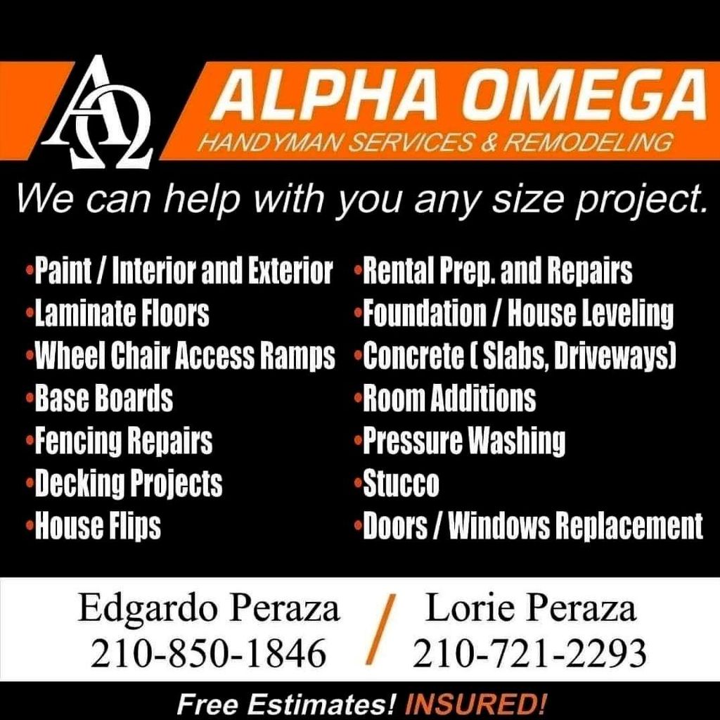 Alpha Omega Handyman And Remodeling