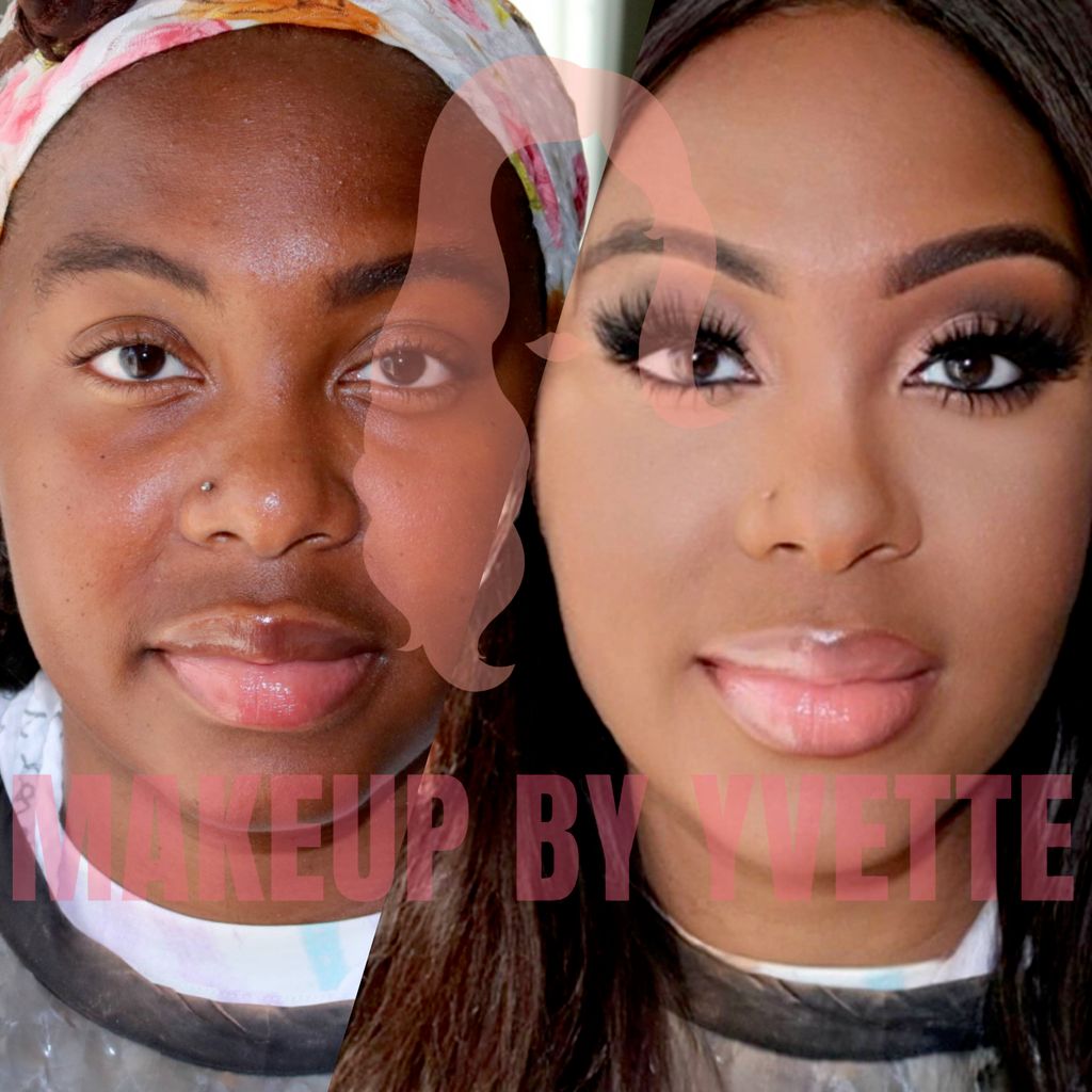 Simply elegant makeup for Baby shower event 