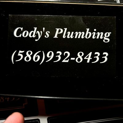 Avatar for Cody's Plumbing Llc