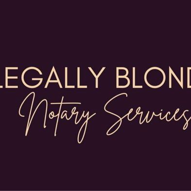 Legally Blonde Notary