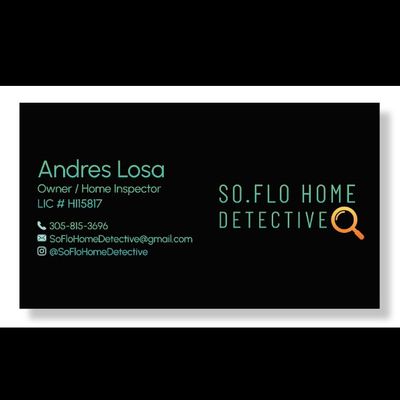 Avatar for SOFLO HOME DETECTIVE LLC.