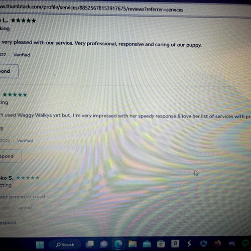 If you cannot see our Thumbtack reviews, please ch