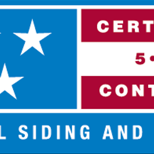We're a Certainteed 5 Star Certified Contractor