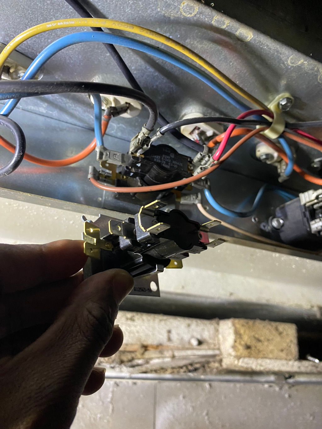Replace a sequencer in a air handler.