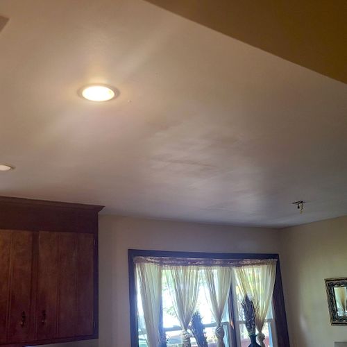ceiling repair and paint 