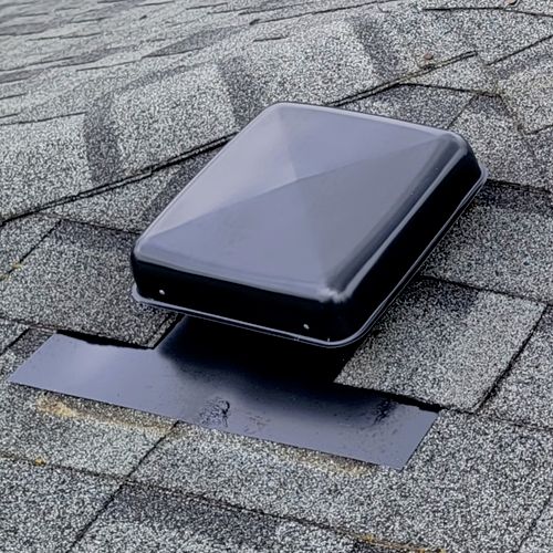 Roof vent replacement.