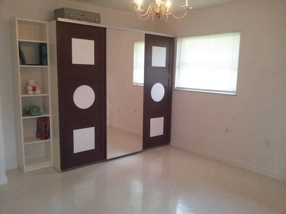 new closet assembly and placement