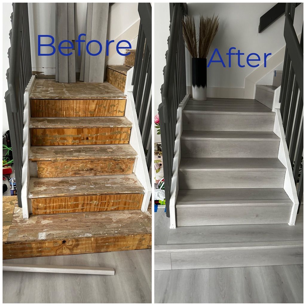 Stair steps remodel