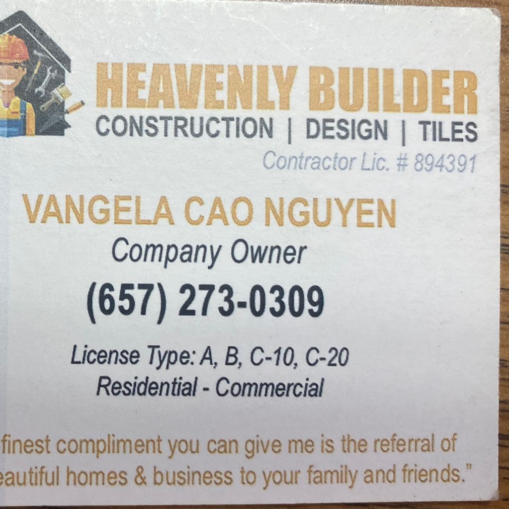 Heavenly Builder Construction Design Tiles