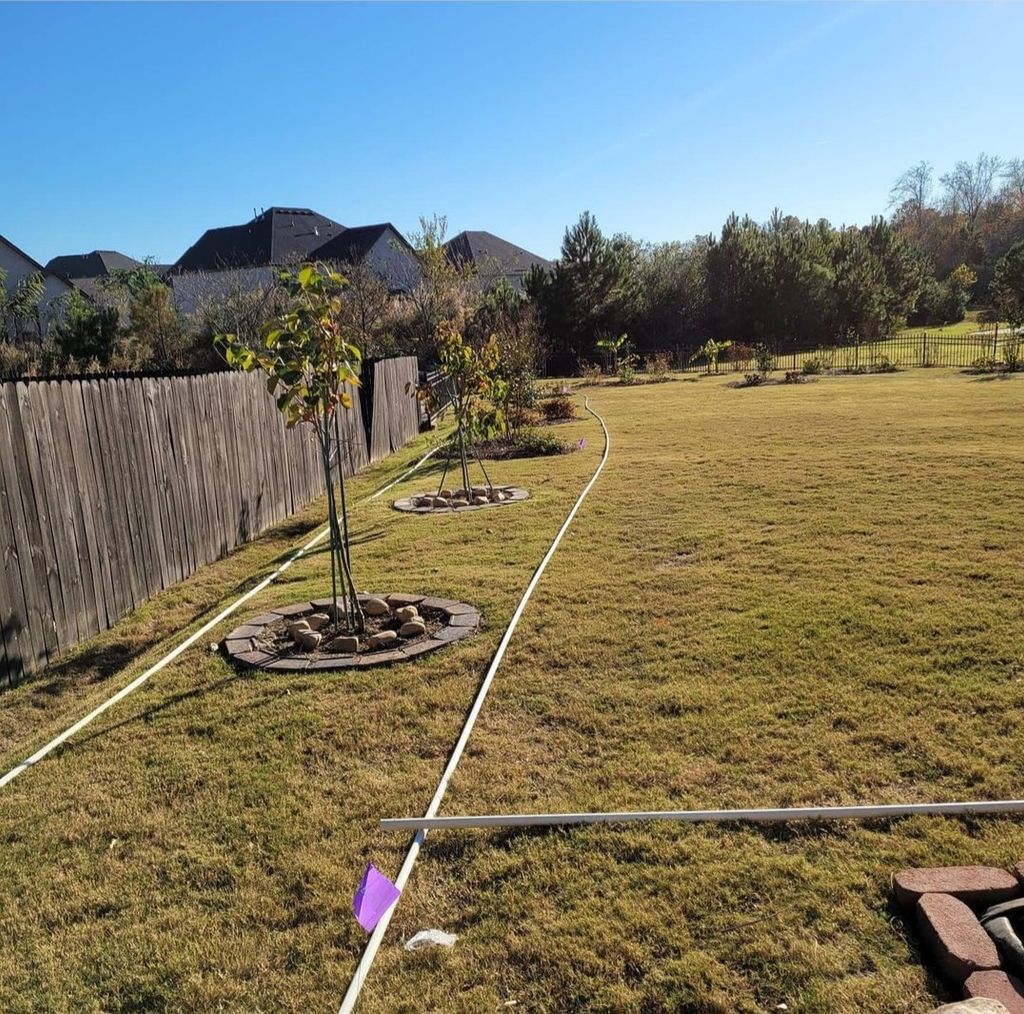 Installing a sprinkler system