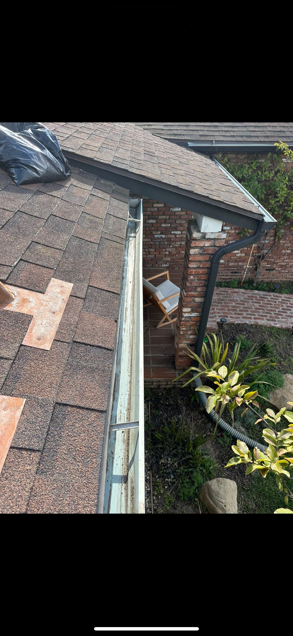 Gutter cleaning. 