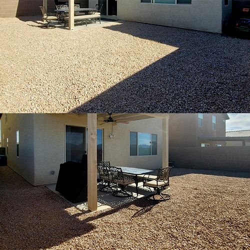We moved an epic mountain of gravel, in 80% of the