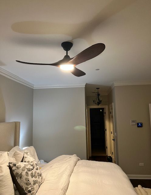 Installed Bedroom Fan