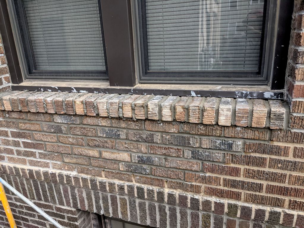 Brick sill rebuild