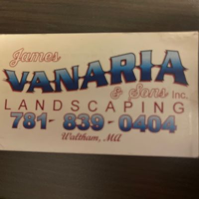 Avatar for James Vanaria & Sons Landscaping, Inc.