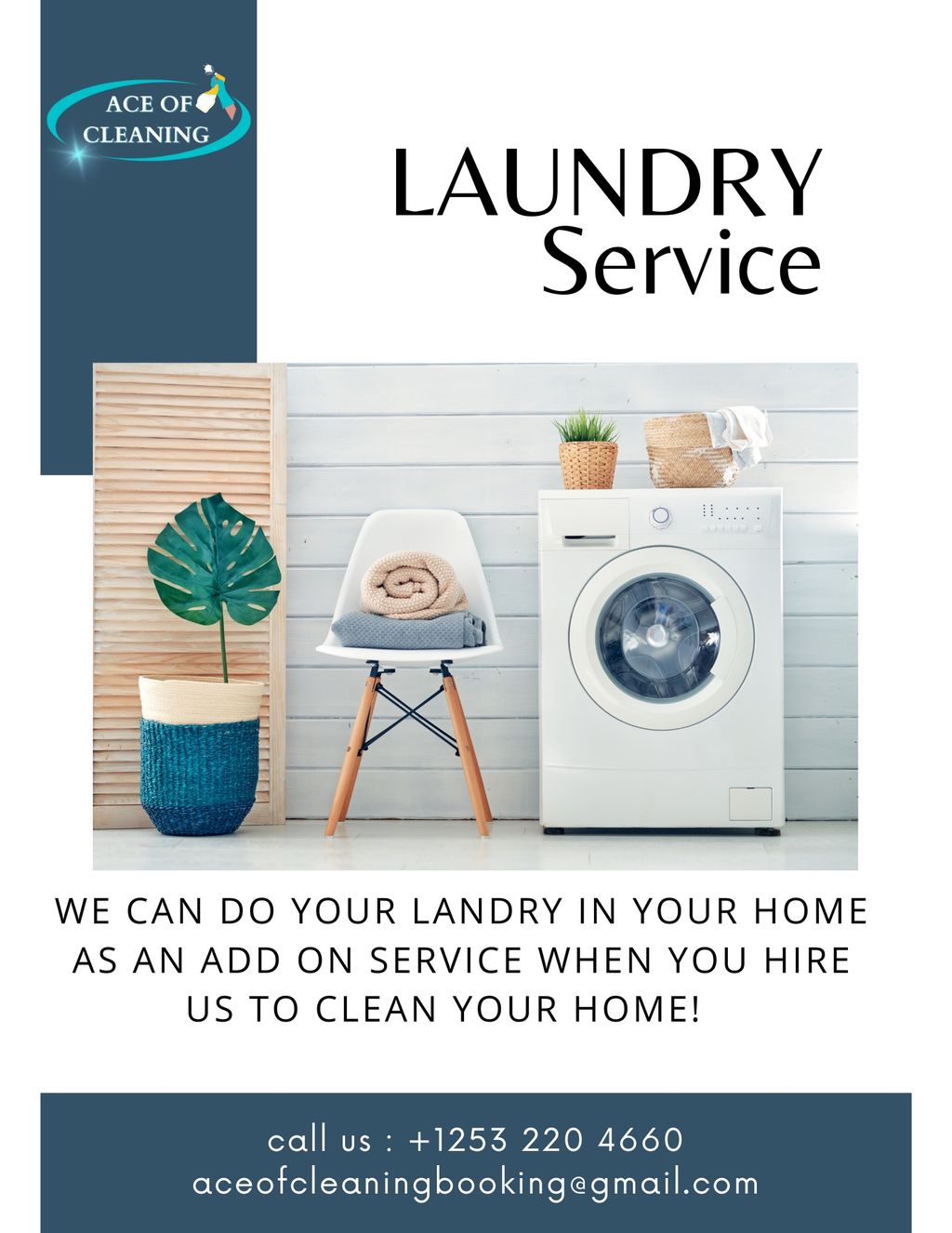 Laundry add on service 