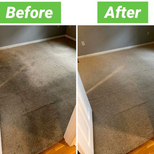 Before And After Deep Carpet Cleaning