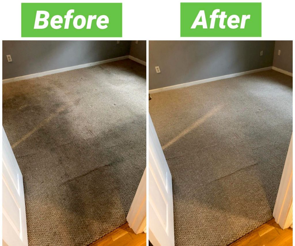 Before And After Deep Carpet Cleaning