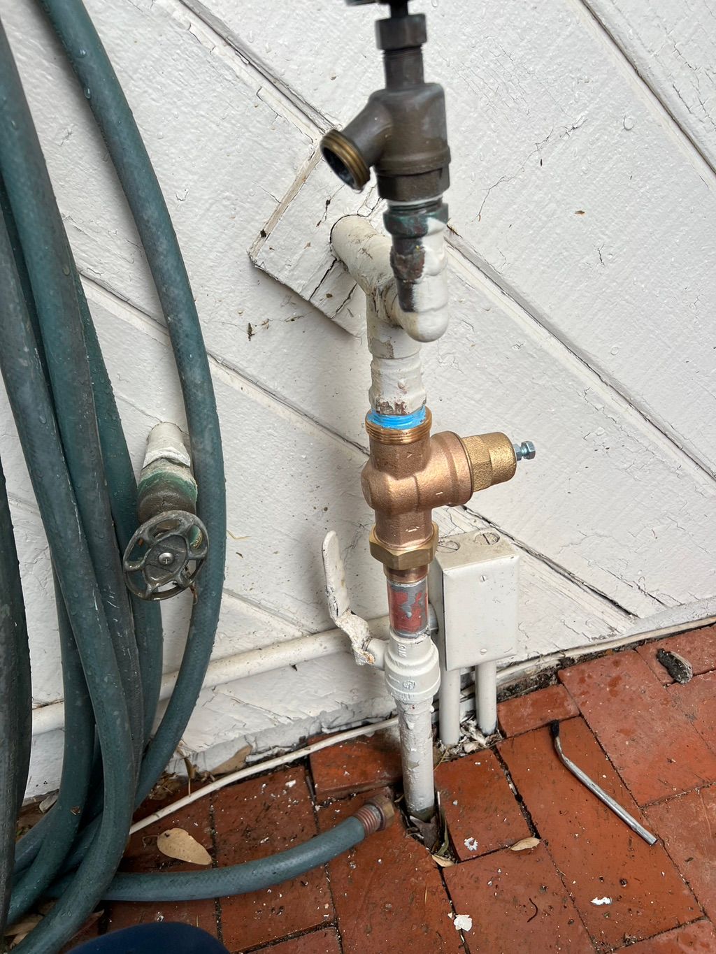 New pressure regulator installed 