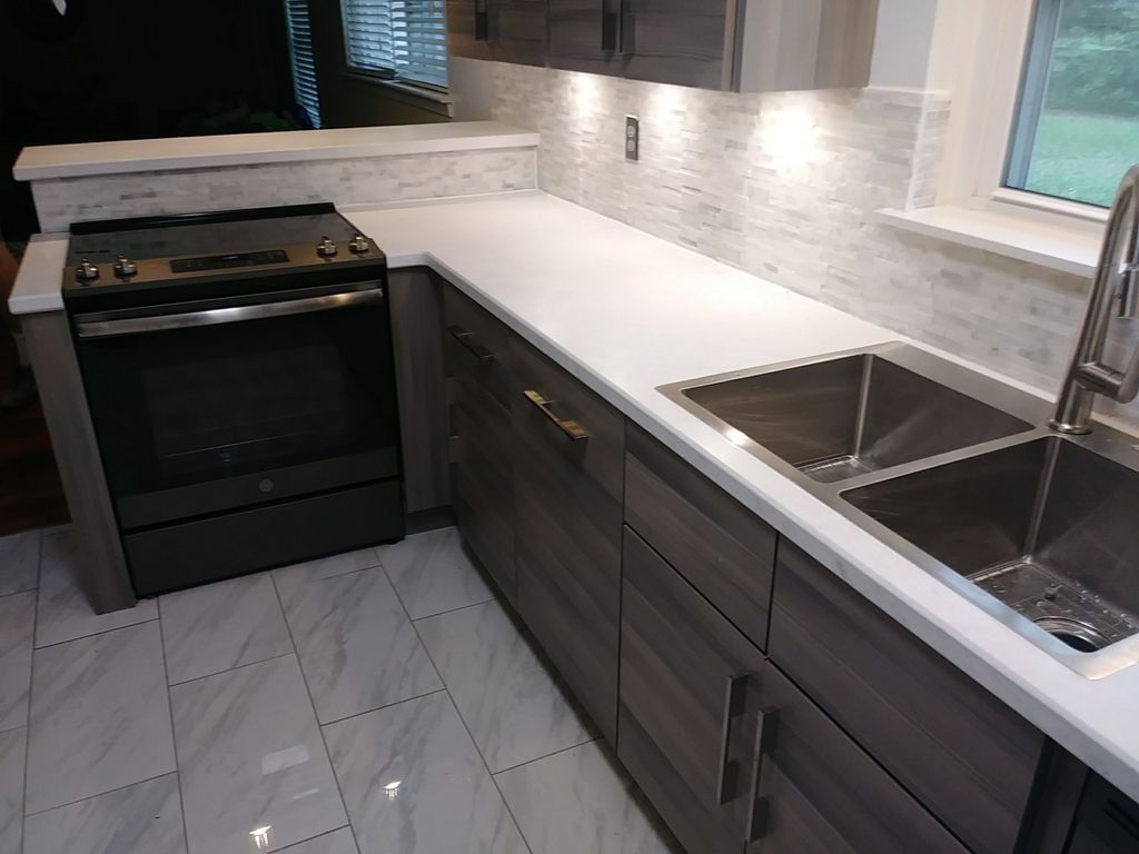 Remodeling kitchen - After