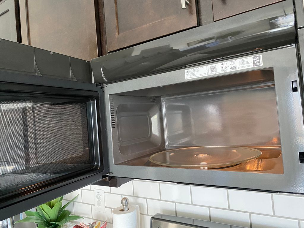 Microwave after deep Clean