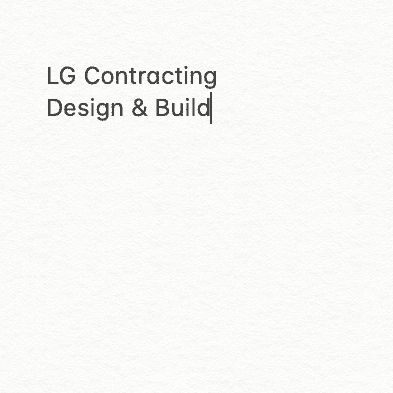 LG Contracting Design & Build