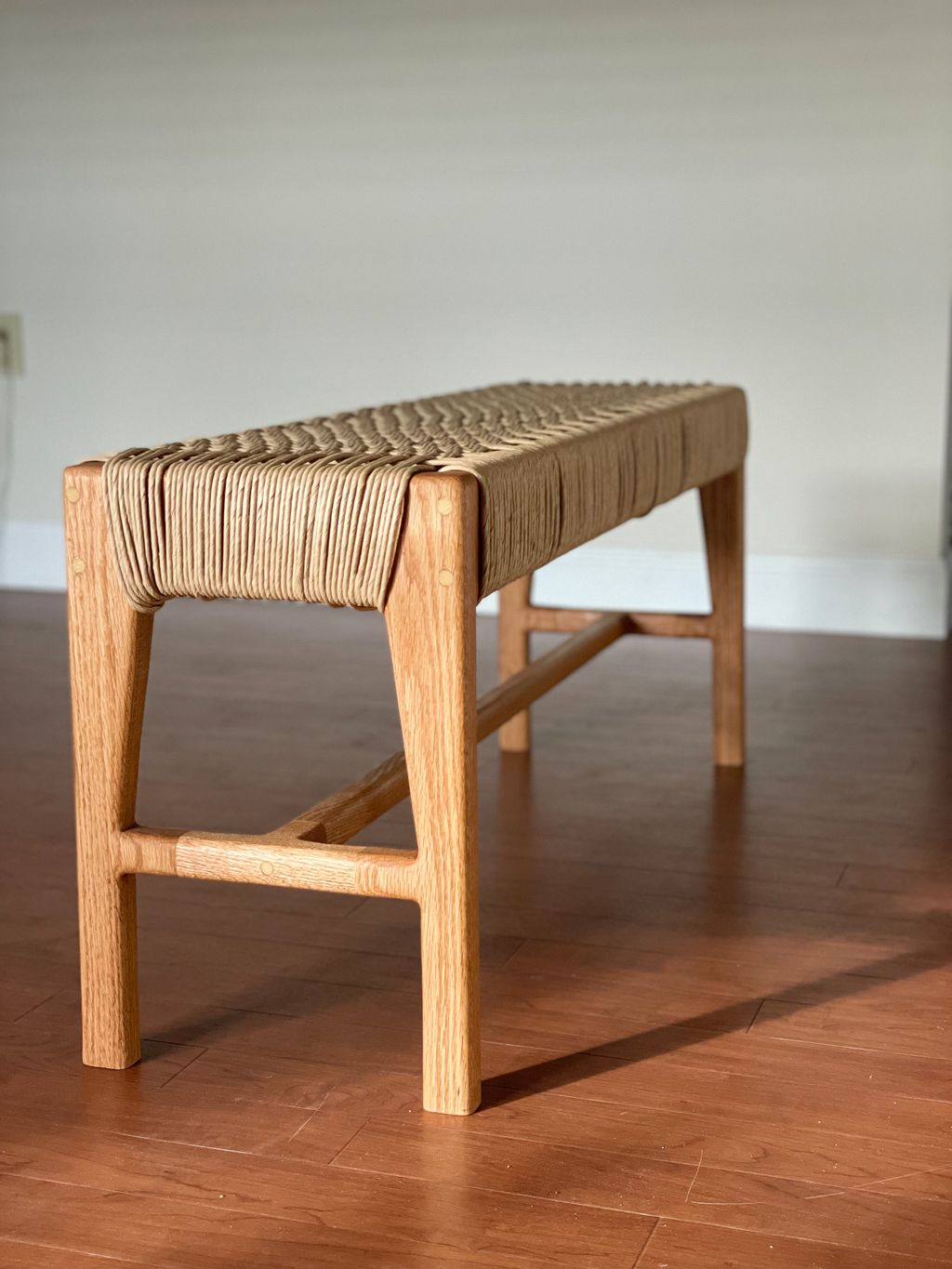 Woven bench