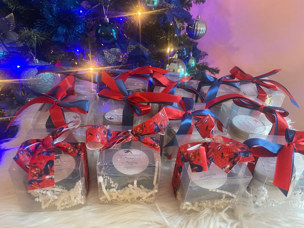 Birthday party favors 