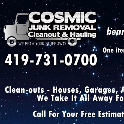 Avatar for Cosmic Junk Removal, Cleanout & Hauling