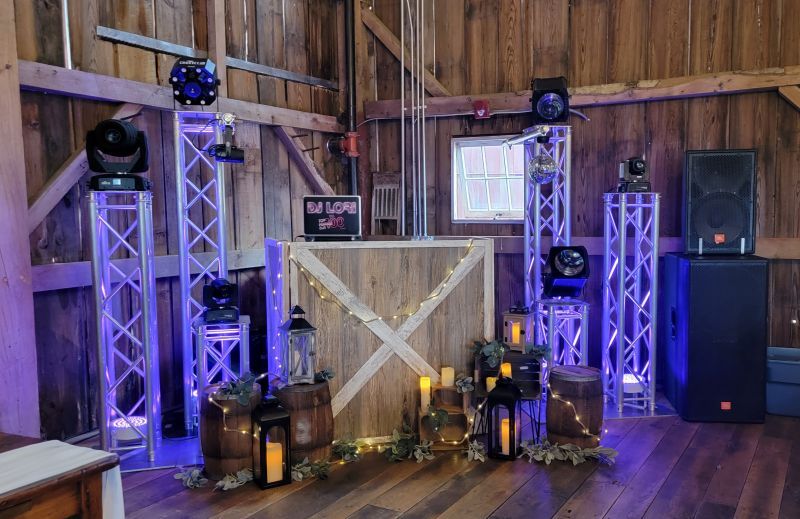 Premium wedding packages available: Vintage barn-s