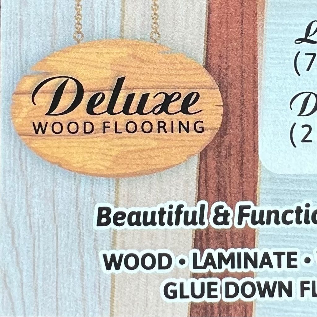 Deluxe wood flooring