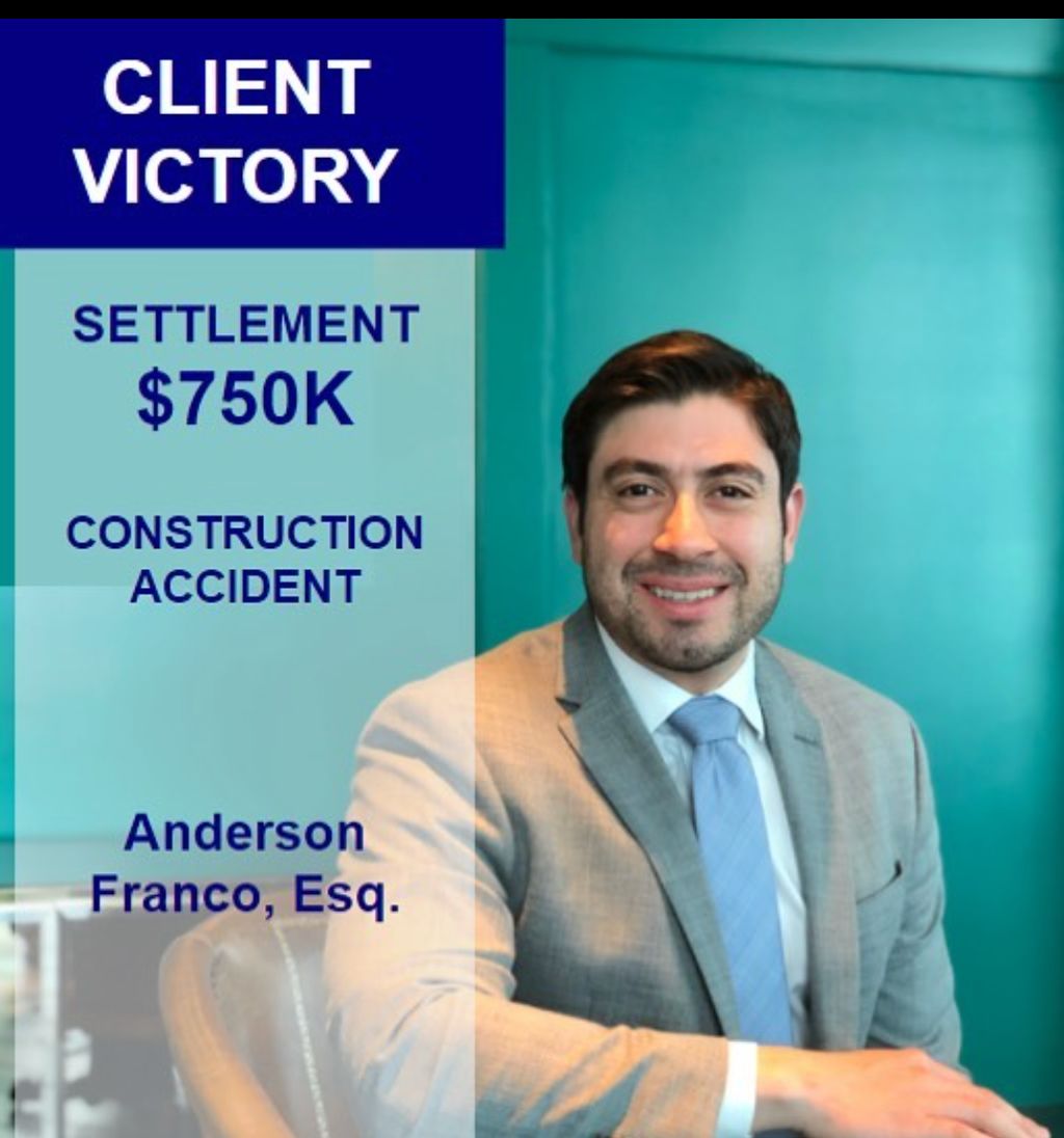Obtained 750k settlement for client