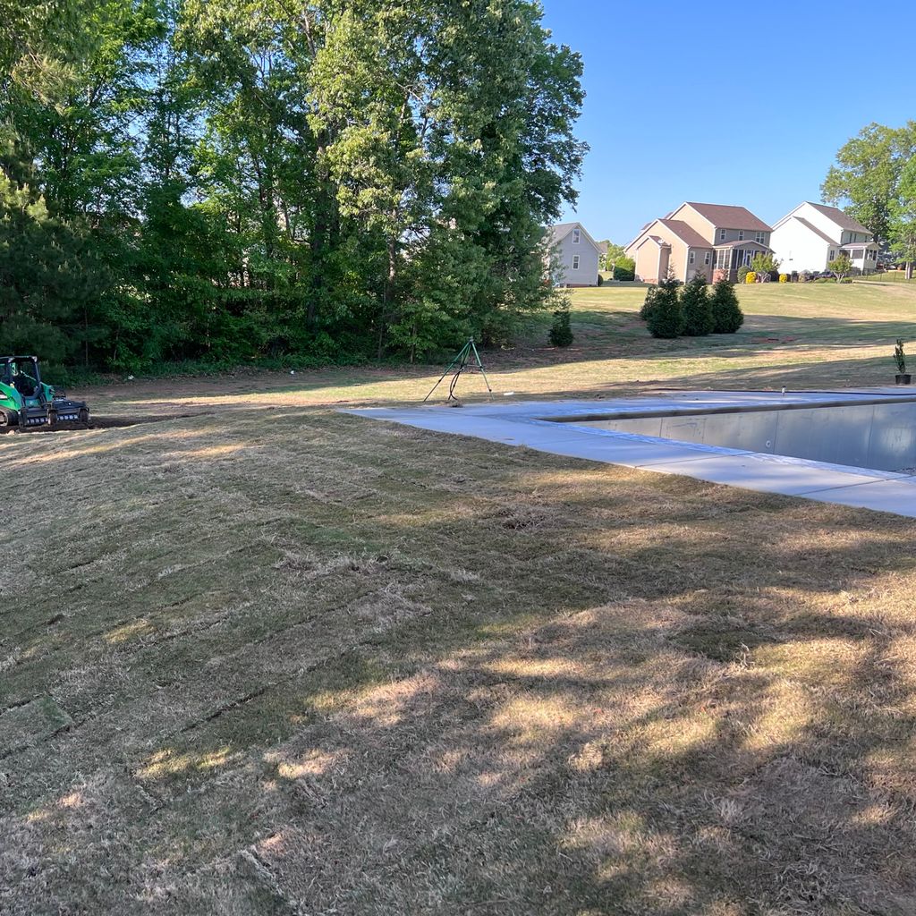 Sod Installation project from 2022