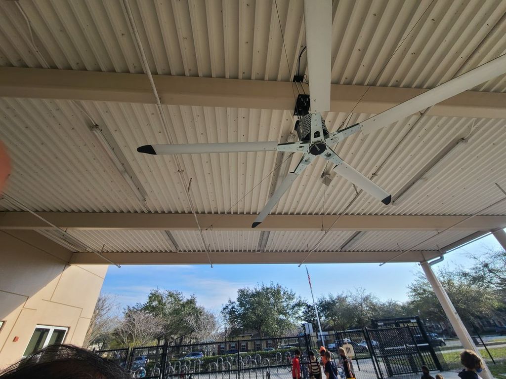 14' Outdoor fan Install